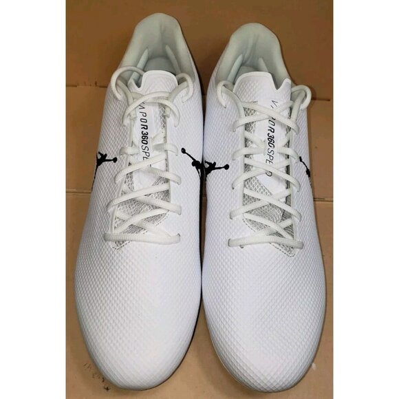 NIKE JORDAN VAPOR EDGE SPEED 360 WHITE FOOTBALL CLEATS MEN\'S SIZE 16 NEW main image 5